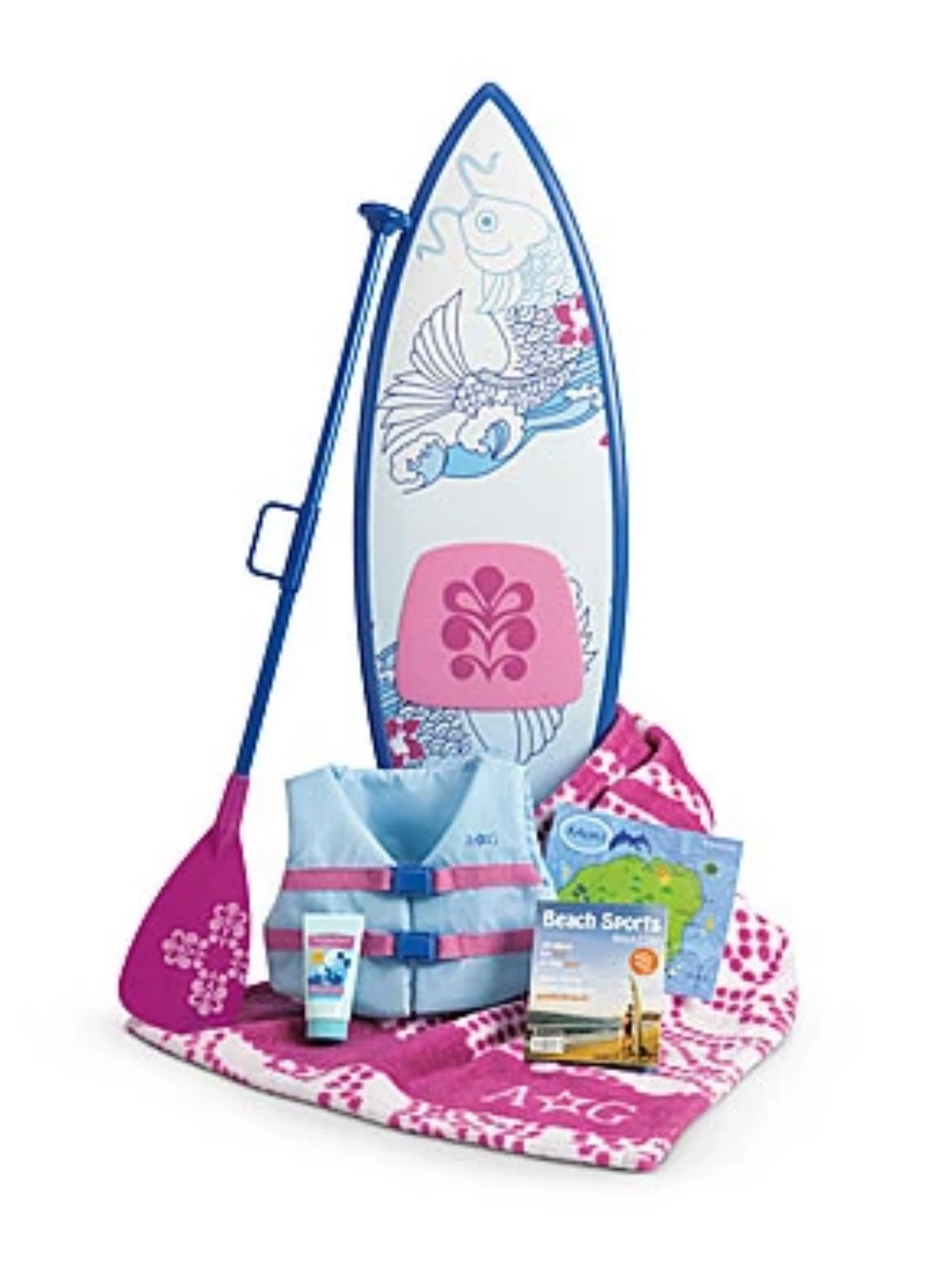American Girl Towel Only from Kanani’s Paddleboard Set Like New